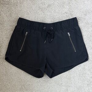 Athletes Black Athletic Shorts